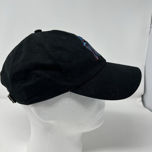 47 Brand MIAMI MARLINS Black Cap Womans Adjustable MLB - Picture 3 of 9